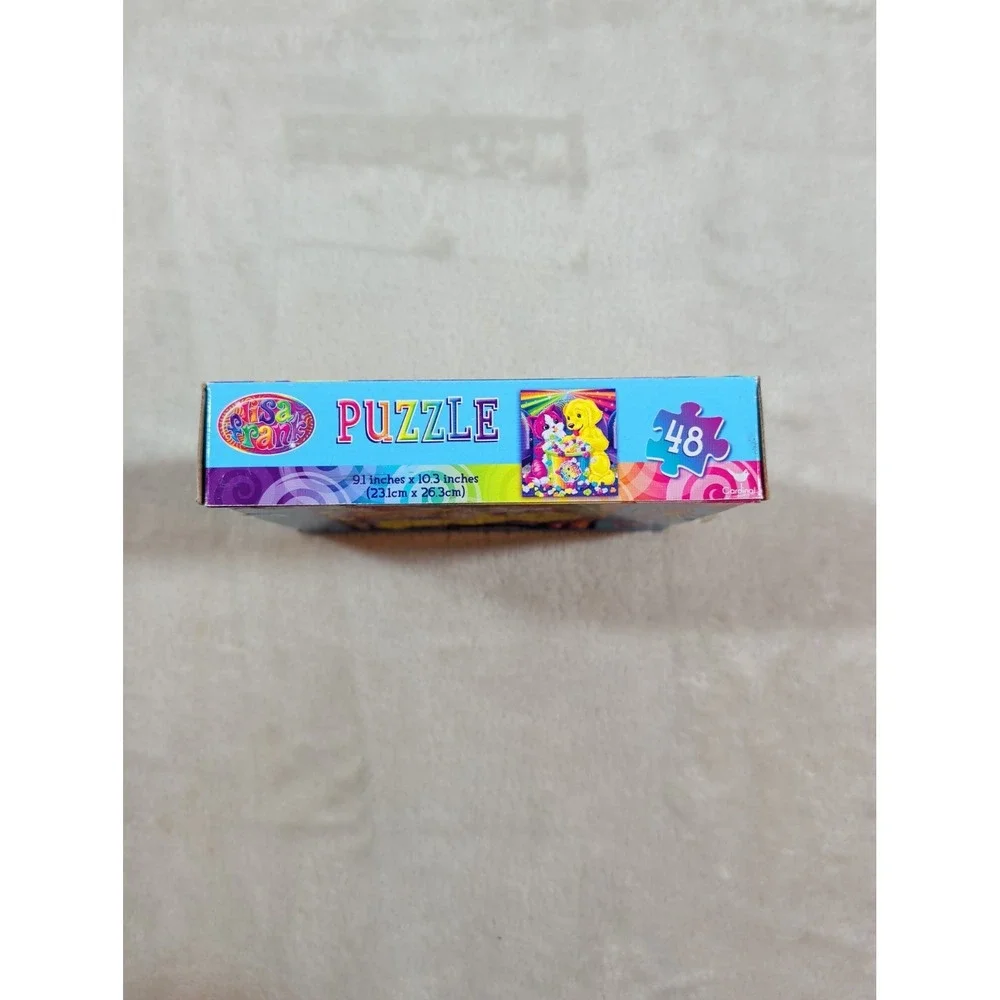 Lisa Frank Rainbow Matinee 48 Piece Jigsaw Puzzle Cardinal Puppy Kitten 97832